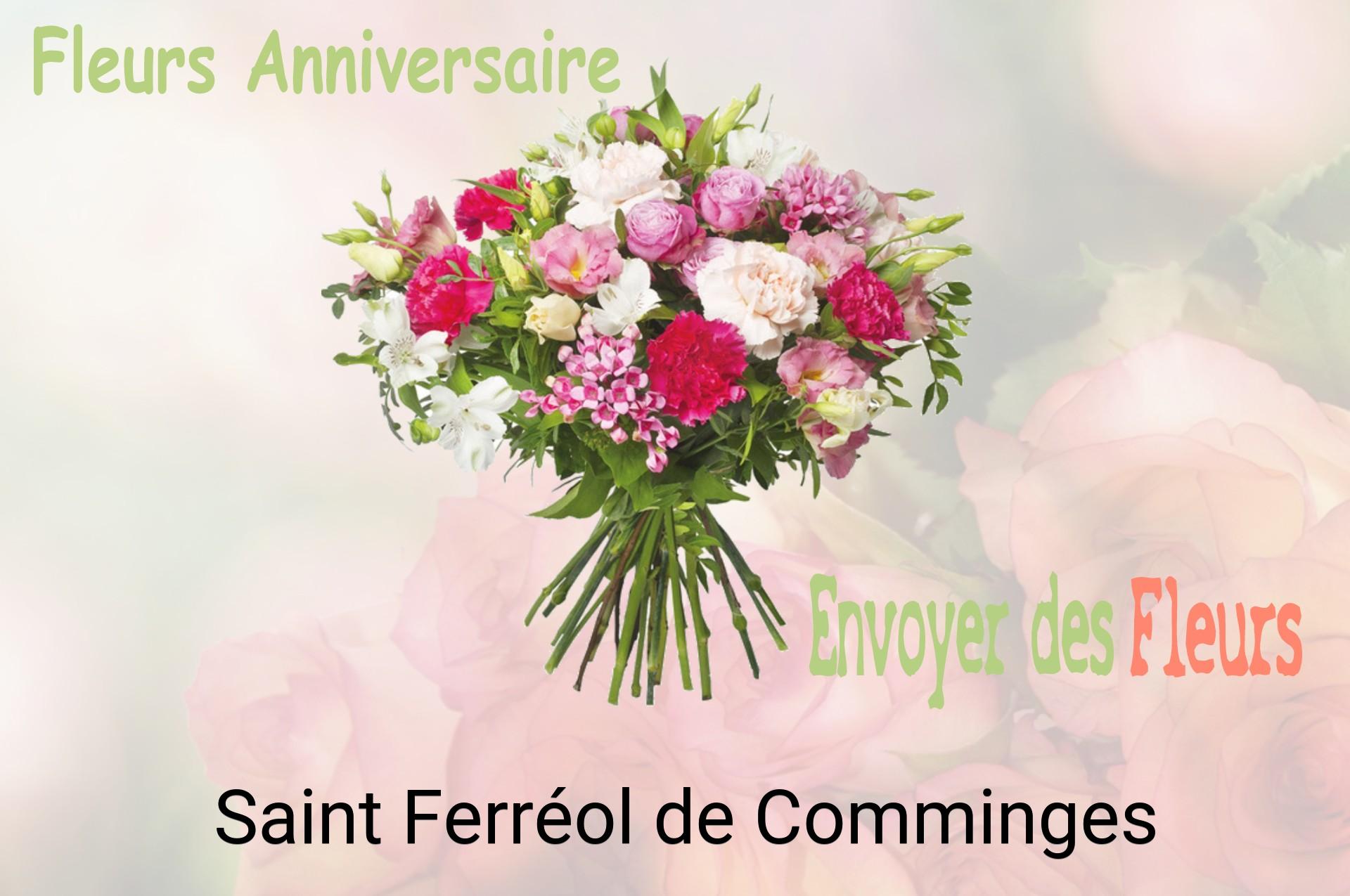 Bouquet de fleurs d’anniversaire livré à Saint-Ferréol-de-Comminges